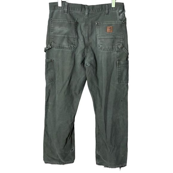 Carhartt MOS Double Knee Dungaree Fit Pants 34X32 - Picture 4 of 7